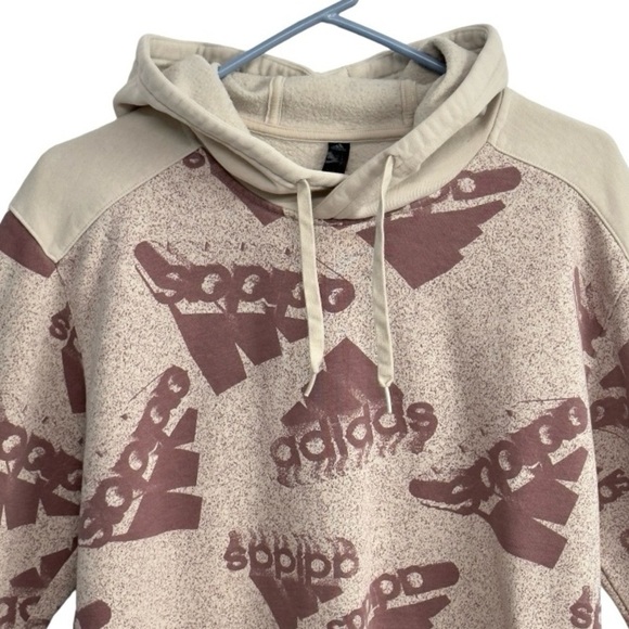 Adidas Men's Essentials Brandlove Q3 Hoodie Great Condition  Sweatshirt Size M - Picture 8 of 9